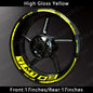 Reflective Motorcycle Wheel Sticker Hub Decal Rim Stripe Tape for YAMAHA MT-09