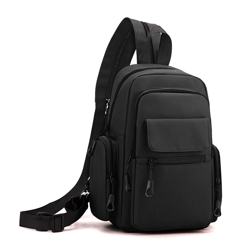 Multifunctional Chest Bag Nylon Sling Backpack Travel Outdoor Hiking