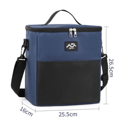 Aluminum Foil Insulated Lunch Bag Bento Pack for Meal and Ice Storage