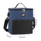 Aluminum Foil Insulated Lunch Bag Bento Pack for Meal and Ice Storage