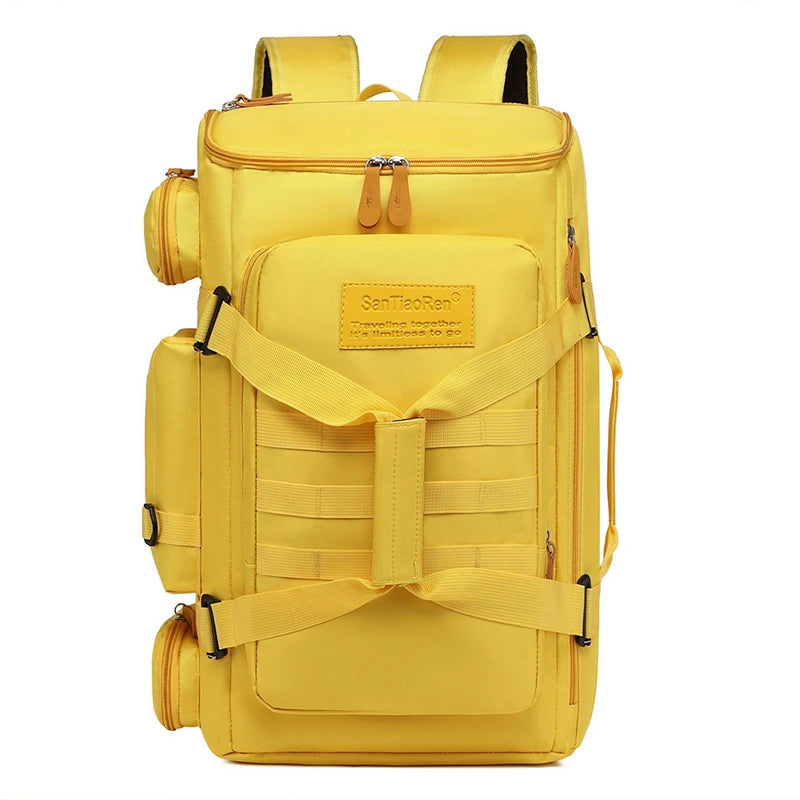 Large Capacity Gym Bag for Travel Backpack Wet Dry Separation Shoulder Bags Outdoor Sports Backpacks for Yoga Fitness Training