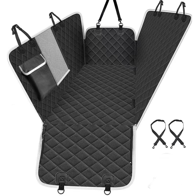 Car Dog Mat Waterproof Rear Seat Cover Protector Hammock for Pets