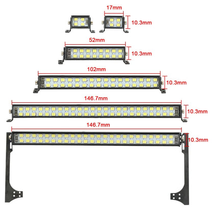 4/6 LED RC Crawler Roof Light Bar Search Lamp 1/10 TRX4 TRX6 SCX10 D90