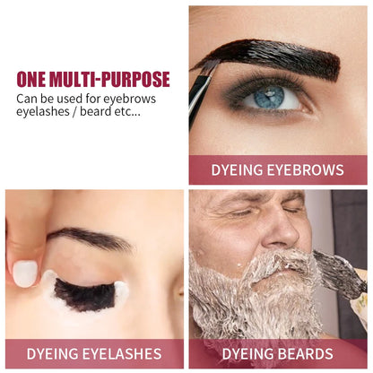 Eyelash Eyebrow Dye Tint Kit Professional Black Mascara Lift Lamination