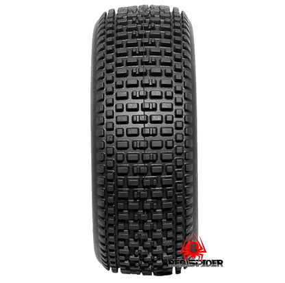 RED SPIDER 1Set RC Wheel Tires 17mm Hex for 1/8 Off Road Car ARRMA Typhon HPI