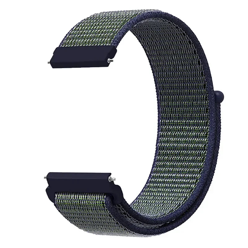 20mm 22mm Nylon Strap for Garmin Forerunner Venu Vivoactive Watch Band