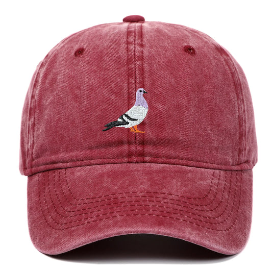 Outdoor Sun Protection Baseball Cap Pigeon Embroidered Unisex Hat