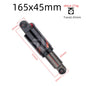 MEROCA Mountain Bike Air Shock Absorber 125mm/150mm/165mm/190mm/200mm Scooter Alloy MTB Folding Bicycle Rear Shock Cycling Parts-EXPROTAS