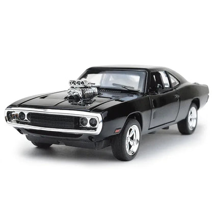 Dodge Charger 1:32 Alloy Model Car with Sound Light Pull Back 1970