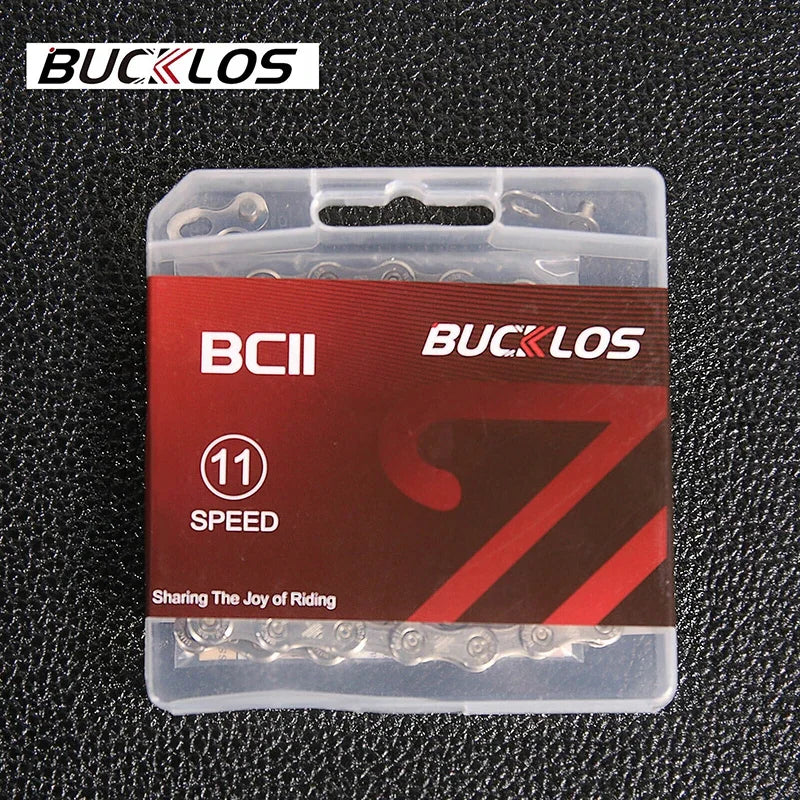 MTB Road Bike Chain BUCKLOS 8-12 Speed 116/126 Links Bicycle