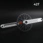 ZEROING Road Folding Bicycle Crankset 10/11/12speed Single Chainring 40/42/44/46/48T With Bracket Bottom BSA For Gravel Bike-EXPROTAS