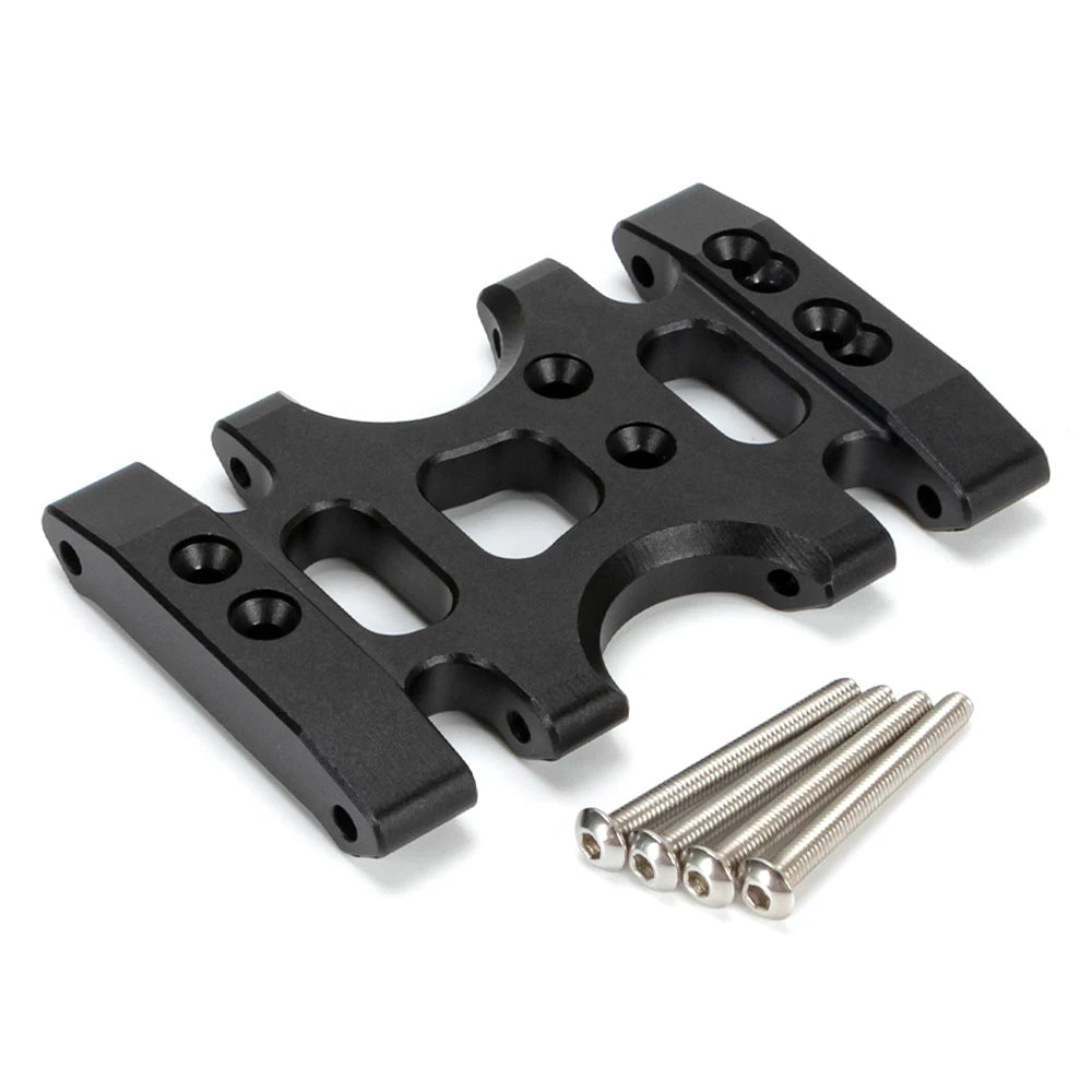 Carbon Fibre LCG Chassis Kit Rails V2 Skid 1/10 RC Crawler SCX10 III