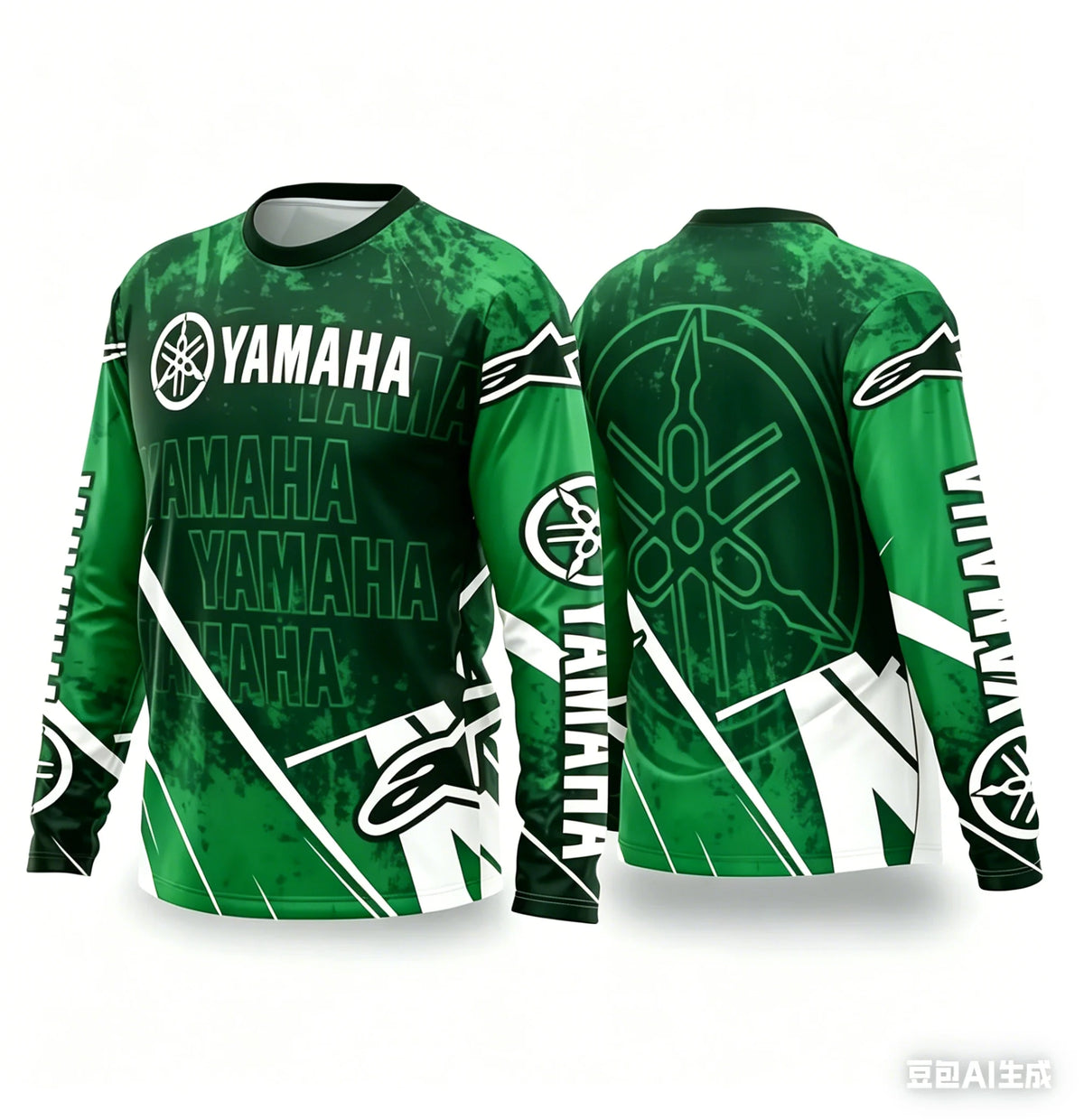 Men Women Motorcycle Quick Drying Riding Suit Long Sleeved Off-Road