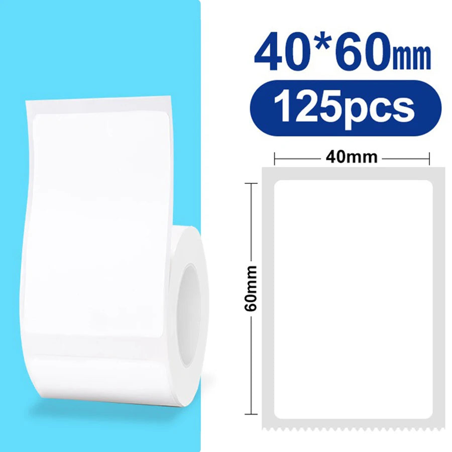 Self-adhesive Paper Waterproof Stickers for Christmas Labels - 40x20mm