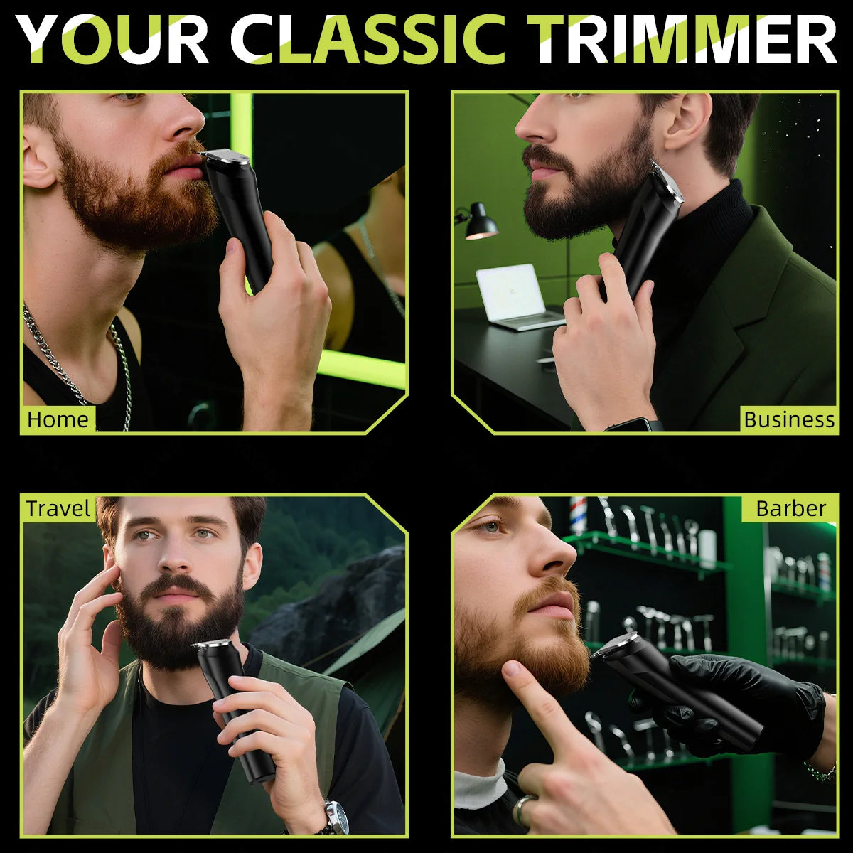 Enchen Beardo 2 Hair Clipper Cordless Trimmer for Men Grooming
