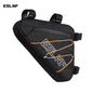 ESLNF Waterproof Bike Triangle Bag with Side Net Reflective Rope for Road MTB