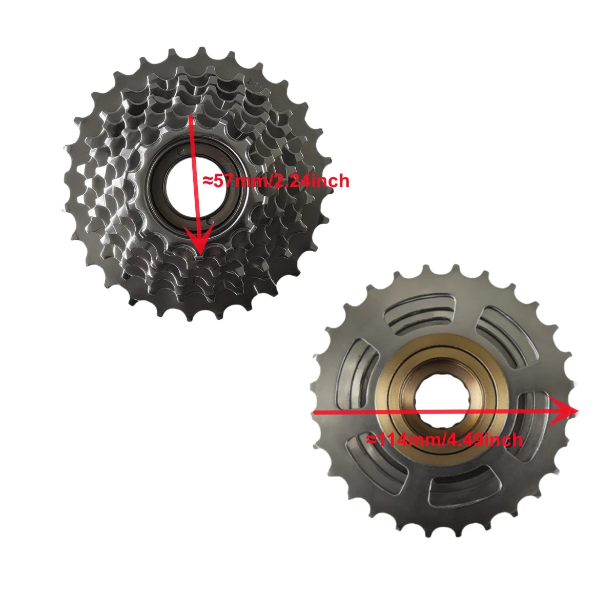 Threaded Bicycle Freewheel 7/8/9/10 Speed 13-28T 14-28T 13-32T
