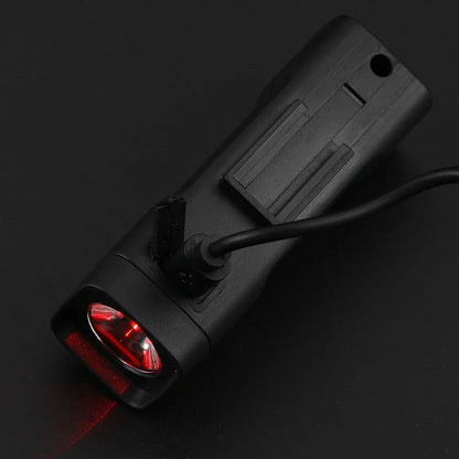 Bicycle Light LED Front Rechargeable USB Bike Torch 100LM MTB Lamp
