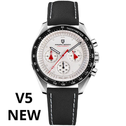 PAGANI DESIGN 2024 New Men's Watches Top Luxury Quartz Watch For Men Auto Date Speed Chronograph AR Sapphire Mirror Wrist watch-EXPROTAS