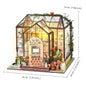 Wooden DIY Mini Dollhouse 3D Puzzle Room Kit with Furniture Birthday Gift - EXPROTAS