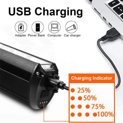 Bicycle Light Front 10000mAh USB Rechargeable Waterproof LED Bike Lamp