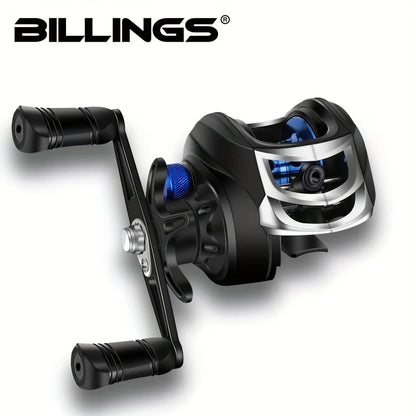 BILLINGS AK Series Fishing Reel 18+1BB 7.2:1 Gear Ratio for Freshwater