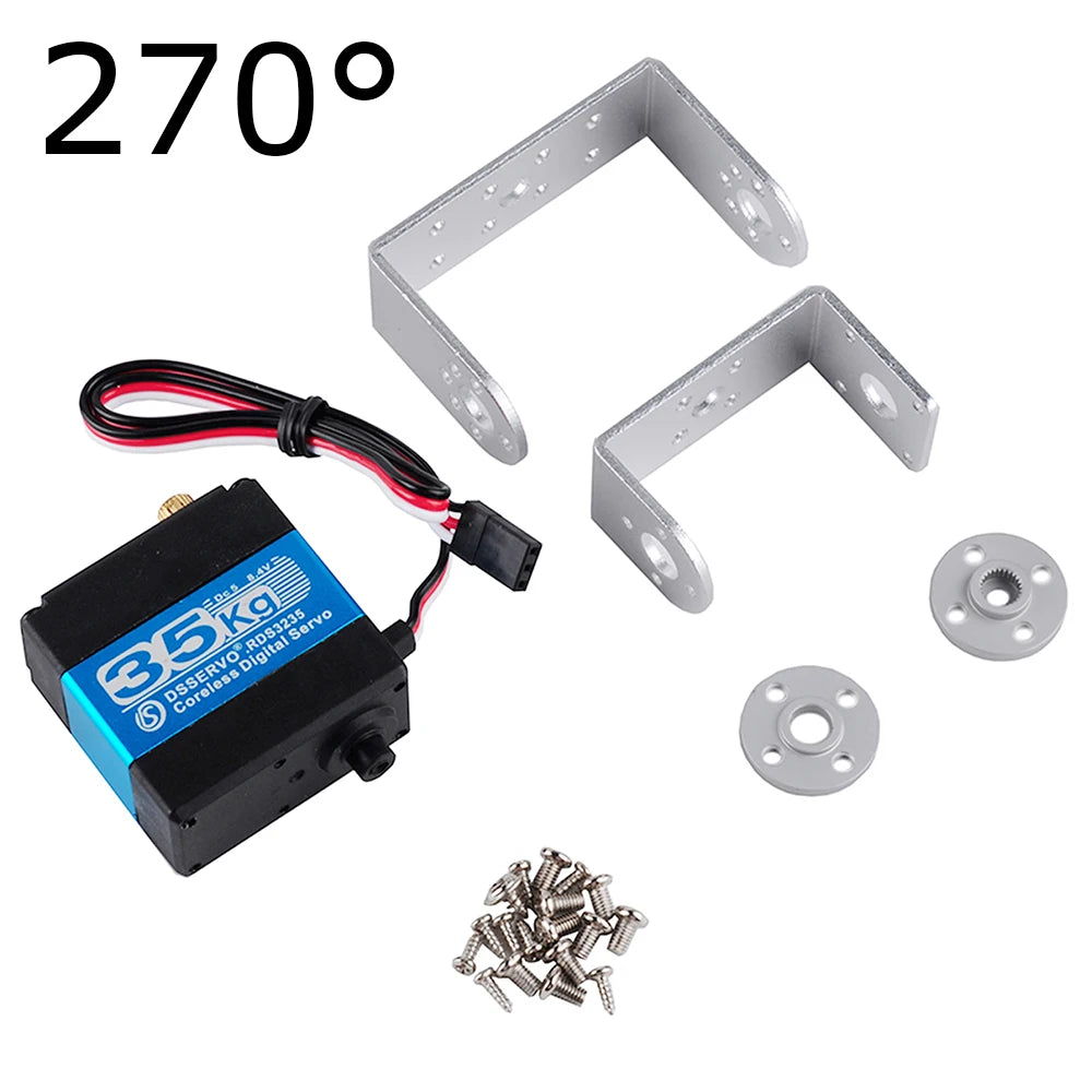 Digital Metal Servo 20KG 25KG 35KG 60KG 80KG 150KG High Torque Robot