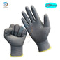 10-50 Pairs Safety Work Gloves PU Coated Nylon Gardening Builders Grip