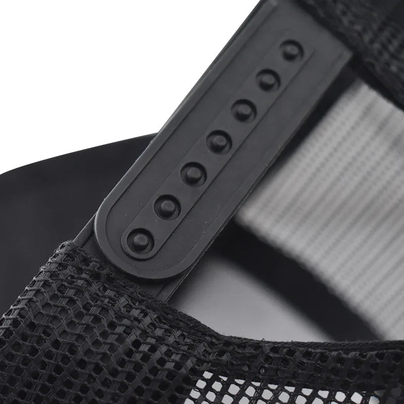 ENJOY LIFE Mesh Baseball Cap, Unisex Snapback, Breathable Street Hip Hop Trucker Hat