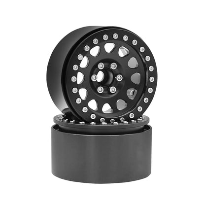 1/10 RC Crawler CNC 2.2" Aluminum Beadlock Wheels for TRX4 TRX6 Axial SCX10 Wraith Capra - EXPROTAS