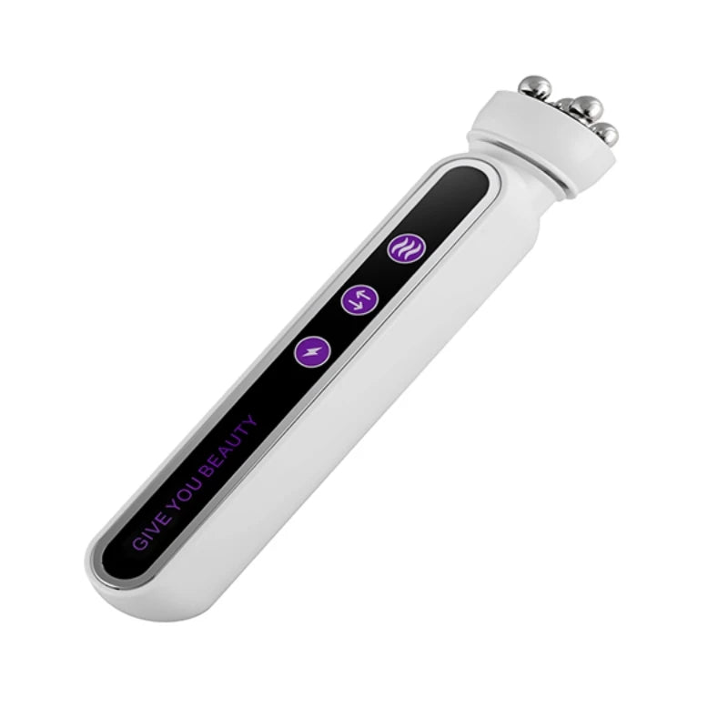 3in1 RF Heating EMS Facial 360° Roller Massager for FIne Lines Lifting Skin Rejuvenation Skin Firm Microcurrent Beauty Machine-EXPROTAS