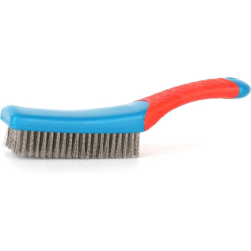 Rust Elbow Brush 2PC Steel Wire Cleaning Tool for Paint Removal
