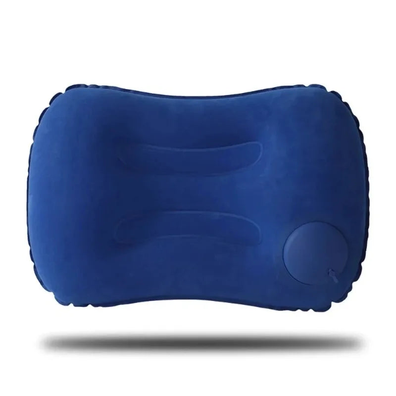 Inflatable Travel Pillow Camping Neck Support Air Cushion