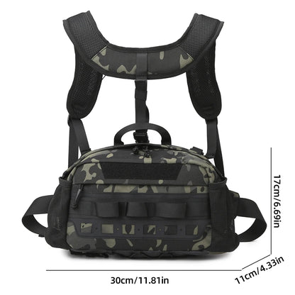 Tactical Chest Bag Outdoor Men Vest Lightweight Sports Hunting Cycling Bags