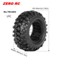 1.9" Crawler Tire for 1/10 RC Car Axial Traxxas D90 SCX10 Wheels