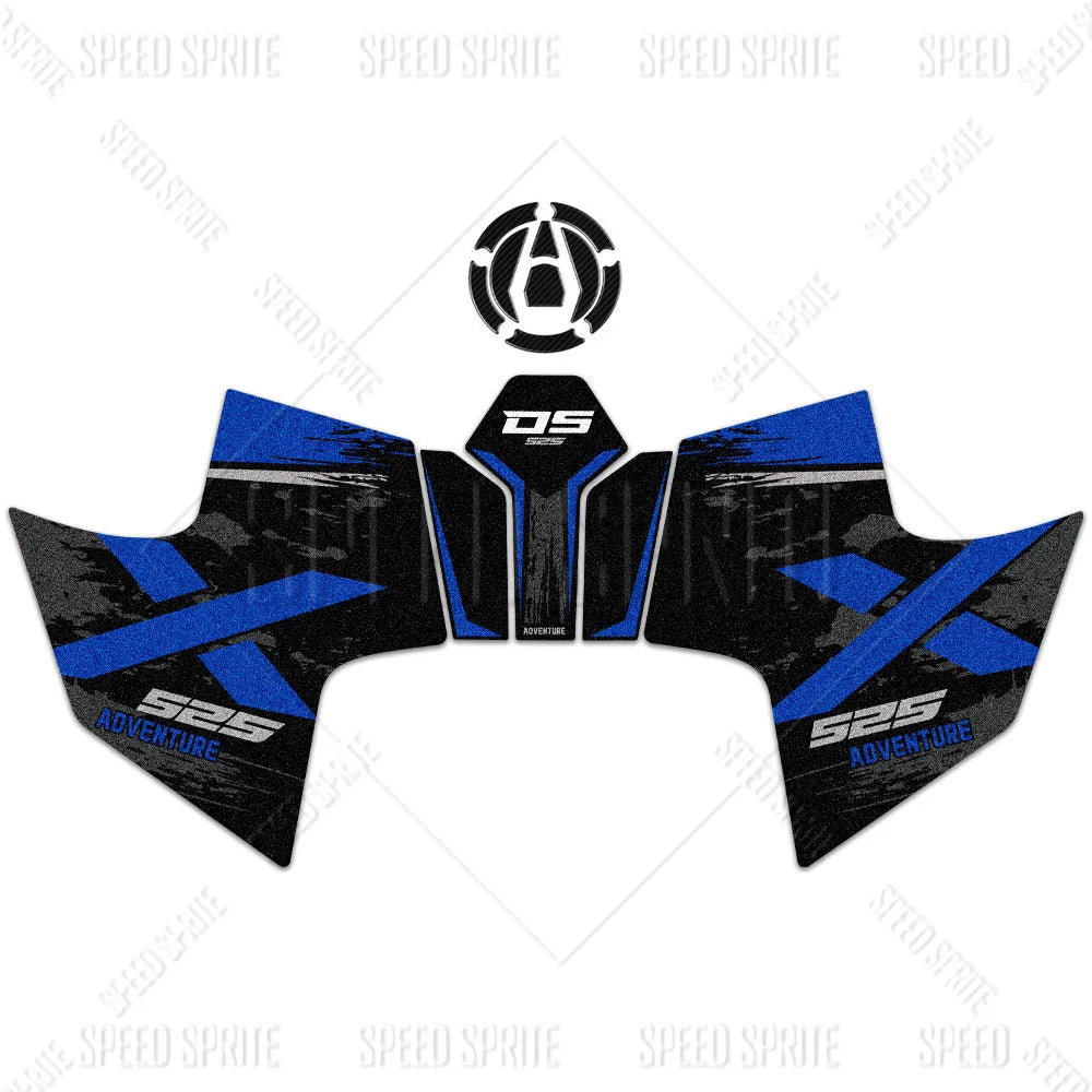Fuel Tank Pad Stickers 3M Anti Slip Motorcycle Protector for 525DSX
