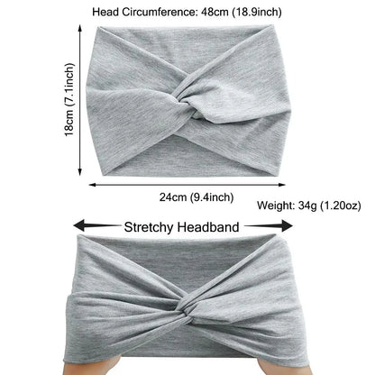 Thick Wide Headbands for Women Turban Workout Hair Accessories Extra Large