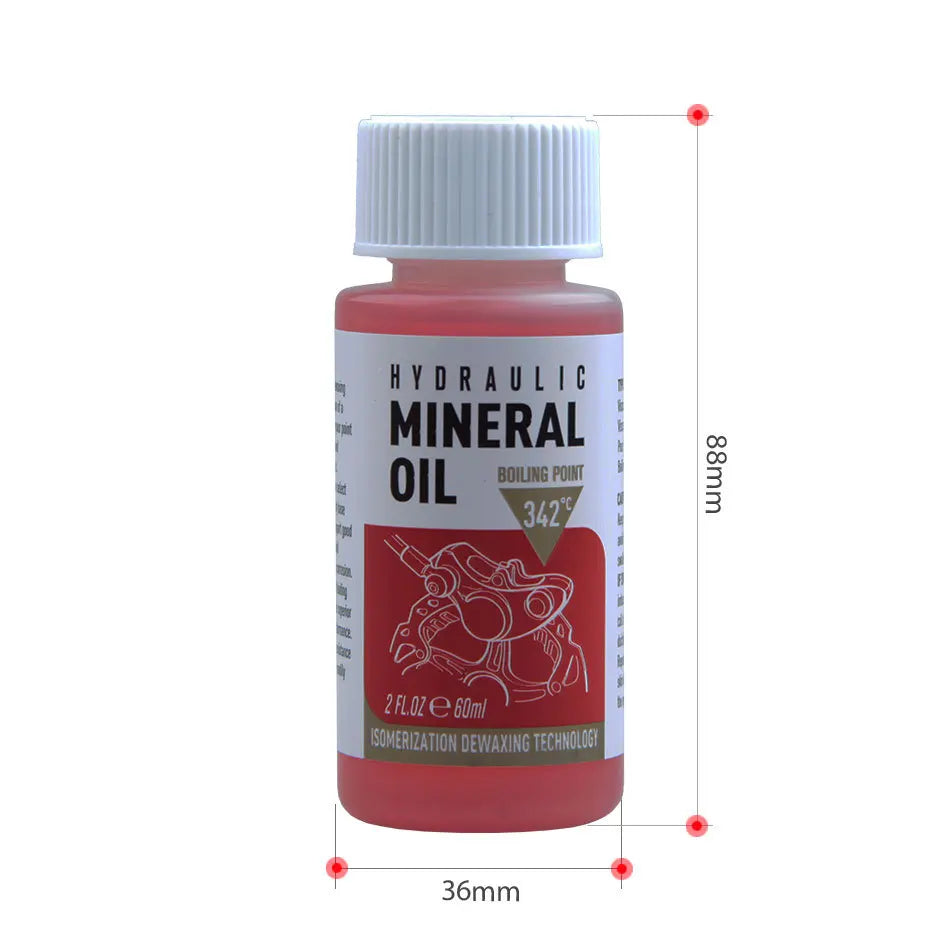 Hydraulic Disc Brake Oil 60ml for Shimano Tektro Mineral Fluid