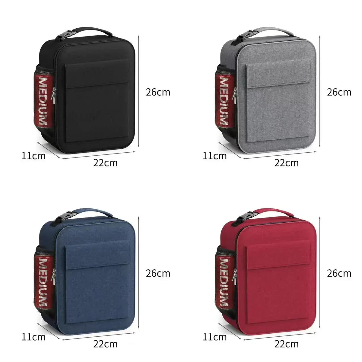 Insulated Lunch Box Bag Thermal Food Storage Picnic Cooler for Adults Kids