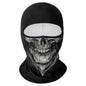 Motorcycle Balaclava Windproof Skull Full Face Mask Neck Liner Ski