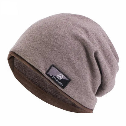 Unisex Winter Hat Cashmere Beanie Knit Soft Warm Cap for Women