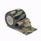 Elastic Grip Wrap Self Adhesive Camouflage Tape 450cm Sports Bandage