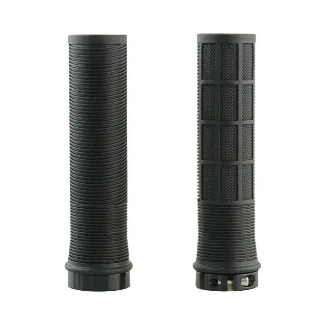 TPR Lock-On Bicycle Handlebar Grips Non-Slip MTB Rubber Grips