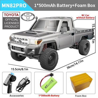 ZWN MN82 MN82S LC79 1/12 RC Pickup Truck 4WD Off-Road Climbing Car Toy Gift