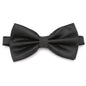 Bow Tie Solid Color Adjustable Wedding Party Ties for Men Women