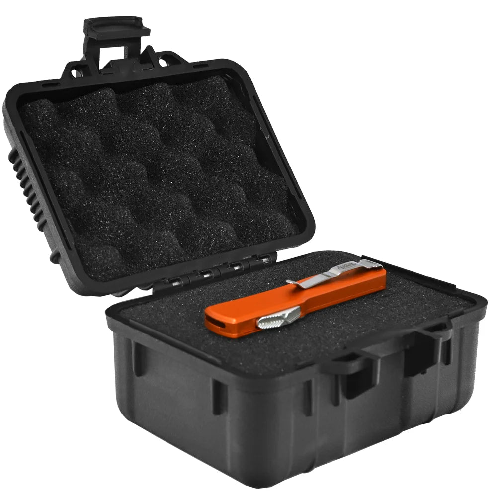 Portable Storage Box Waterproof Plastic Toolbox Hard Case Organiser 125x105mm