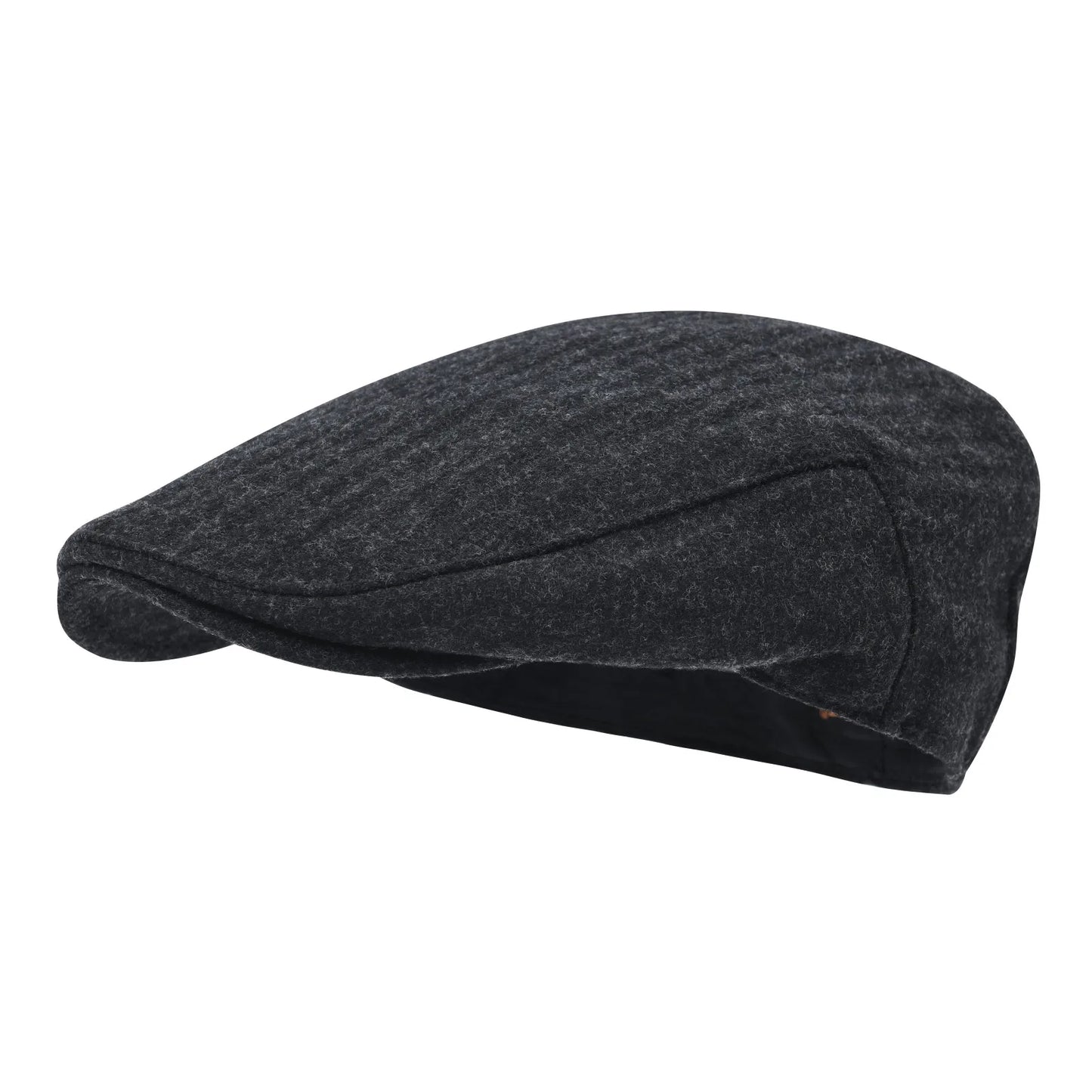 STARANCE Men's Herringbone Flat Ivy Newsboy Hat Wool Blend Gatsby Cabbie Cap