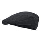 STARANCE Men's Herringbone Flat Ivy Newsboy Hat Wool Blend Gatsby Cabbie Cap