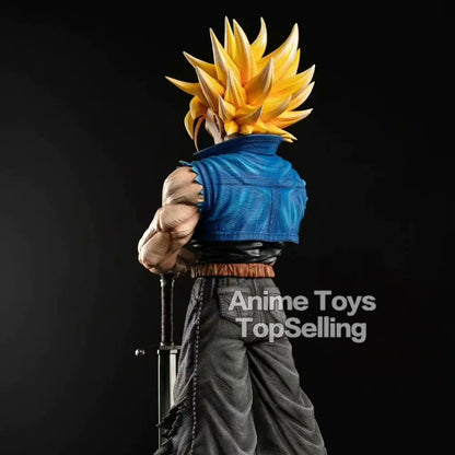 25cm/9.84in Anime Dragon Ball Z Trunks Figure Future Trunks Action Figures MPVC Statue Collection Model Toys for Children Gifts-EXPROTAS