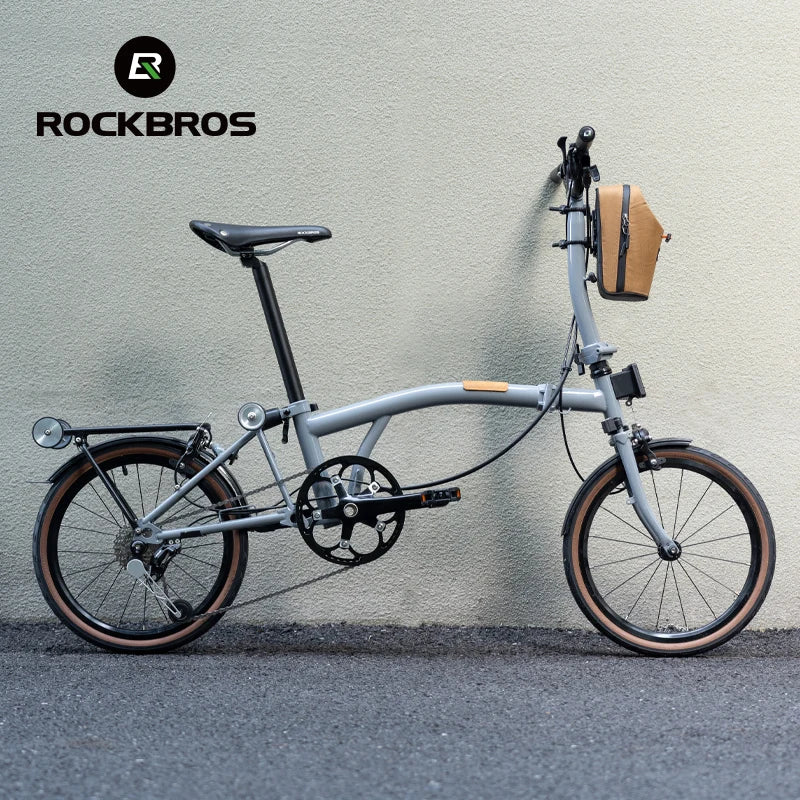 Water Bottle Bag Folding Bike Front Frame Storage Pouch for Brompton
